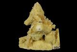 Fluorescent, Yellow Calcite Crystal Cluster - South Dakota #170685-2